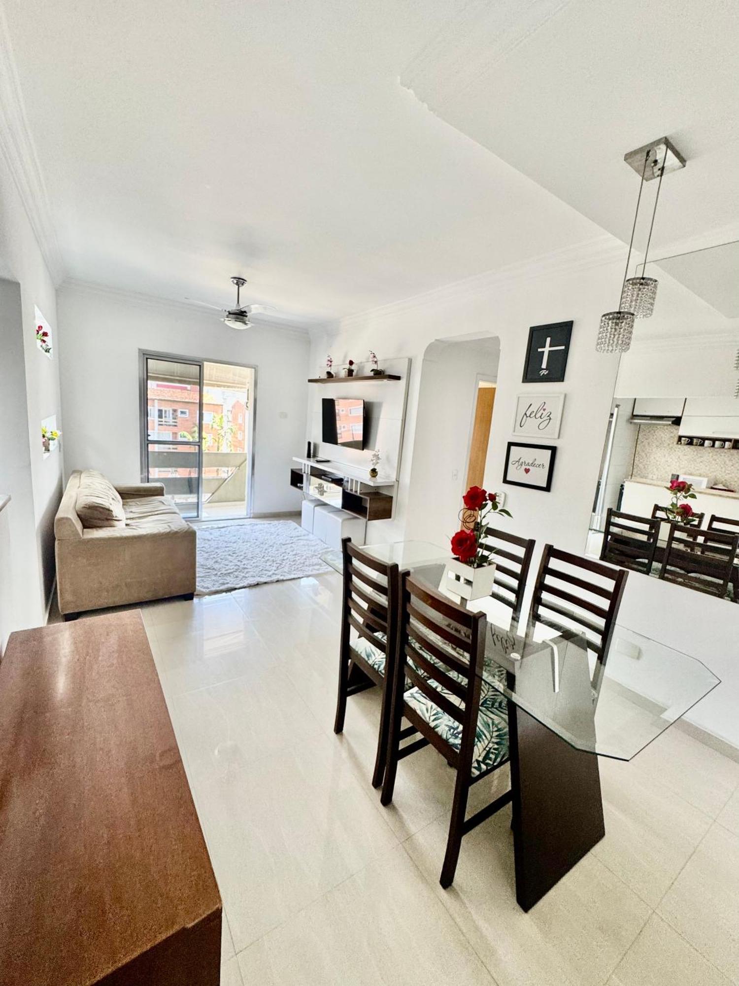 Excelente Apartamento Bem Localizado A 450 Metros Da Praia Guarujá Dış mekan fotoğraf